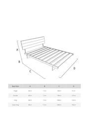 Get Laid Beds Natural Low Fuji Solid Wood Attic Bed - Image 4 of 4