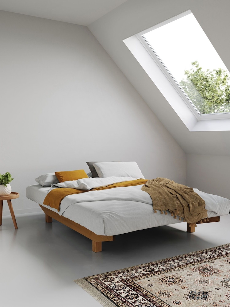 Get Laid Beds Honey Floating Platform Solid Wood Space Saver Bed - Image 1 of 2
