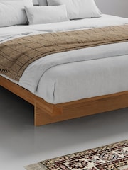 Get Laid Beds Natural Low Fuji Solid Wood Attic No Headboard Bed - Image 2 of 2