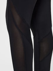 Nike Black Yellow Pro Leggings - Image 3 of 6