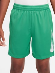Nike Stadium Green Multi Dri-FIT Shorts - Image 1 of 4