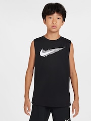 Nike Black Multi Dri-FIT Vest - Image 1 of 3