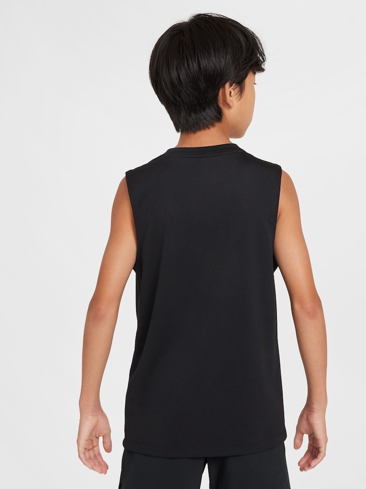 Nike Black Multi Dri-FIT Vest - Image 2 of 3