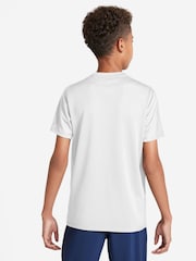 Nike White Trophy 23 Dri-FIT Short Sleeve T-Shirt - Image 2 of 3