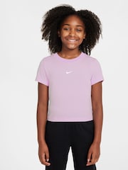 Nike Doll Lilac Cropped T-Shirt - Image 1 of 3