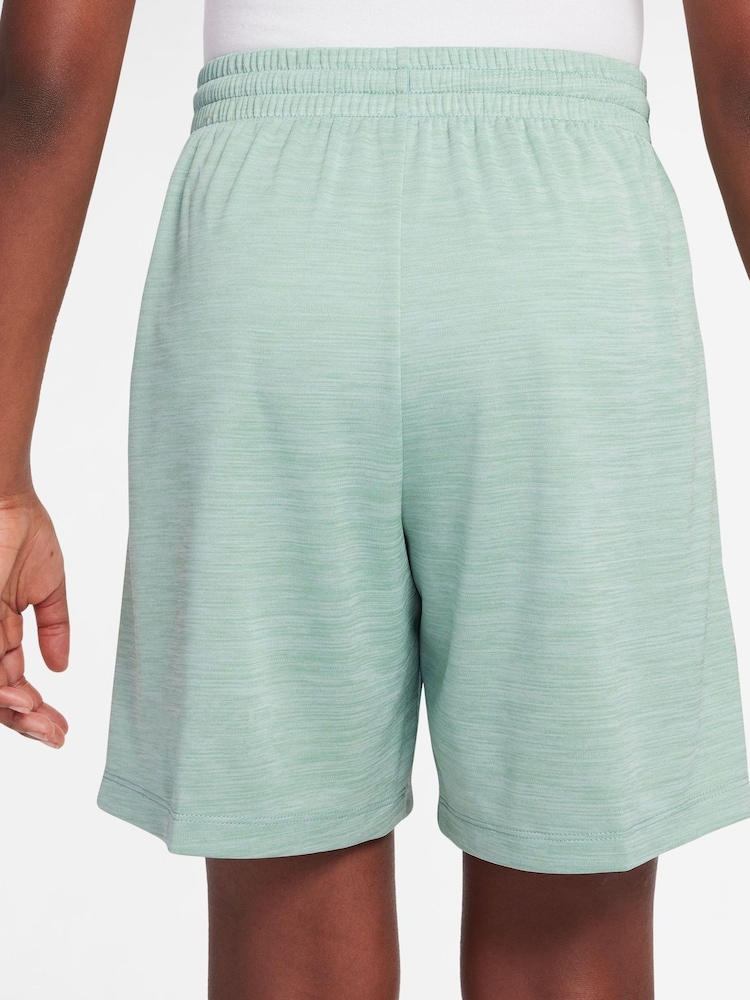 Nike Steam Green Dri-FIT Multi Shorts - Image 2 of 4 Nike Steam Green Dri-FIT Multi Shorts - Image 2 of 4