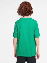 Nike Stadium Green Multi Dri-FIT Short Sleeve T-Shirt - Image 2 of 3