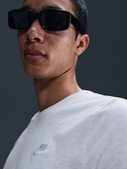 Nike Light Grey Club T-Shirt - Image 6 of 6