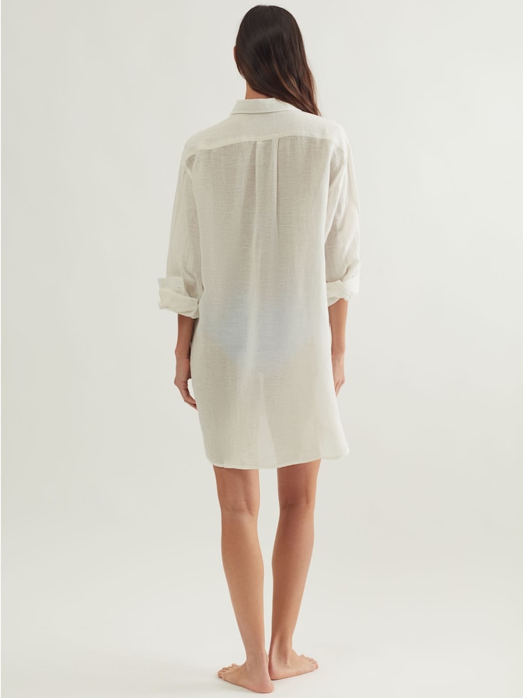 Polo Ralph Lauren Boyfriend Shirt Cover-Up - Imagem 2 de 3
