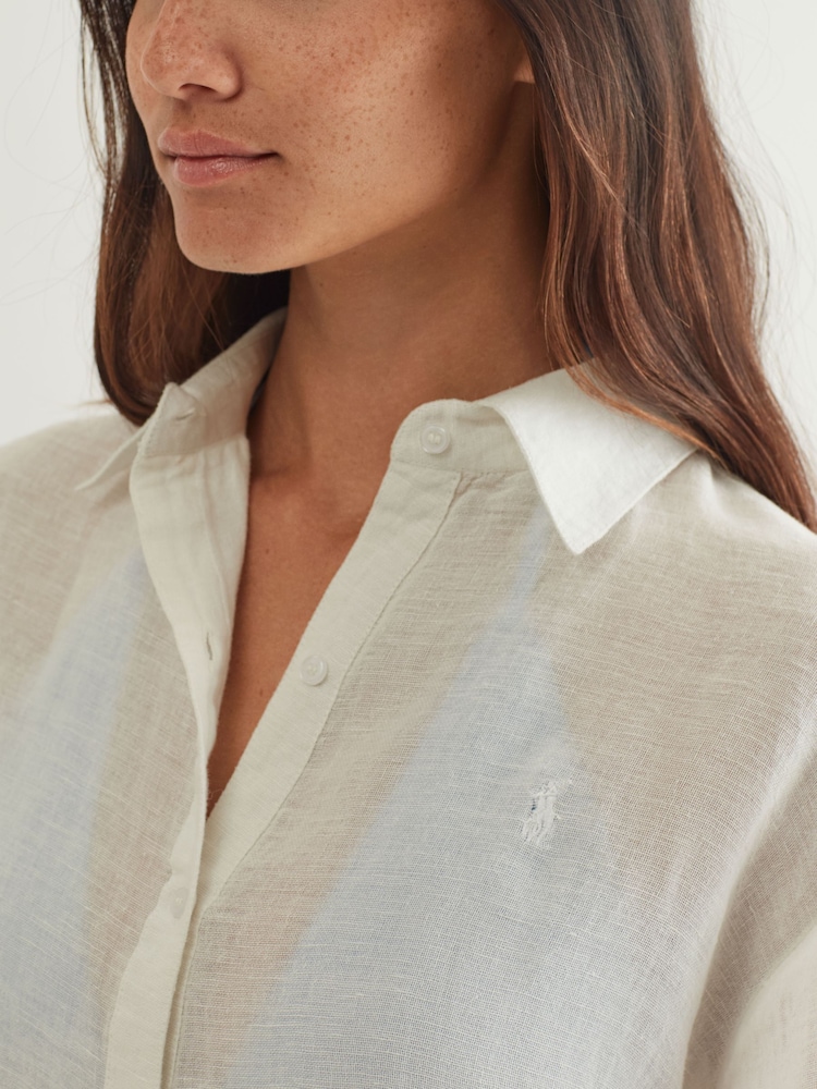 Polo Ralph Lauren Boyfriend Shirt Cover-Up - Imagem 3 de 3