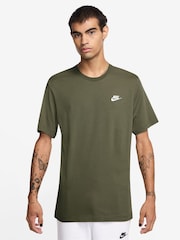 Nike Medium Olive Club T-Shirt - Image 1 of 3