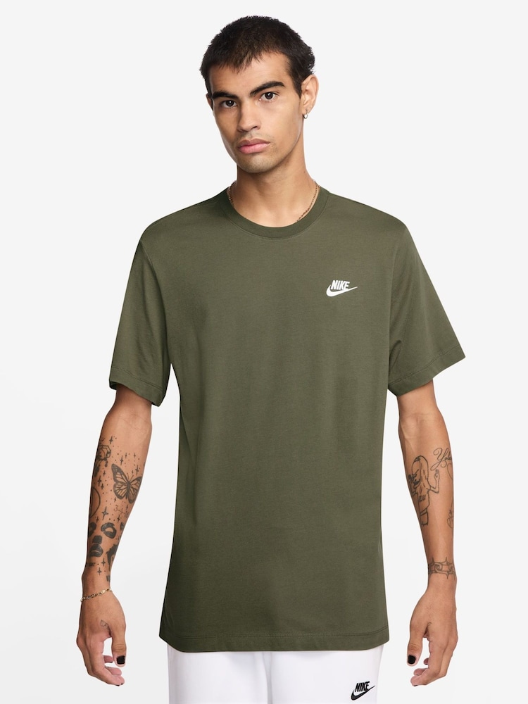 Nike Medium Olive Club T-Shirt - Image 1 of 3