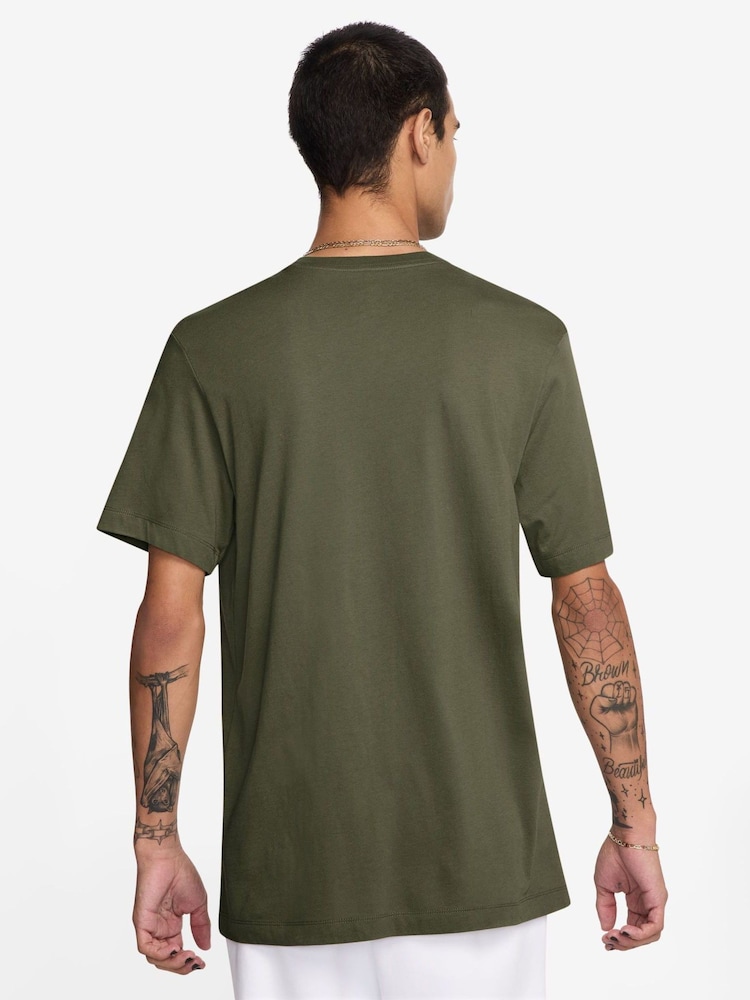 Nike Medium Olive Club T-Shirt - Image 2 of 3