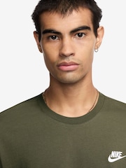 Nike Medium Olive Club T-Shirt - Image 3 of 3