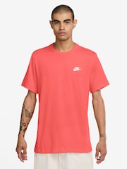 Nike Ember Red Club T-Shirt - Image 1 of 4