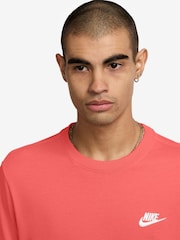 Nike Ember Red Club T-Shirt - Image 3 of 4