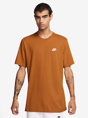 Monarch Brown - Nike Club T-shirt - Image 1 of 3