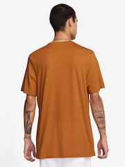 Monarch Brown - Nike Club T-shirt - Image 2 of 3