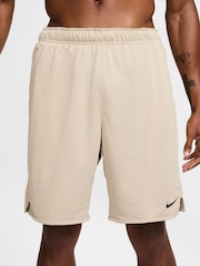 Nike Brown Totality Dri-FIT 9 inch Unlined Training Shorts - Image 2 of 11