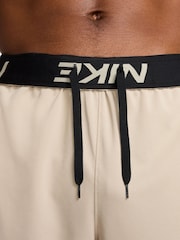 Nike Brown Totality Dri-FIT 9 inch Unlined Training Shorts - Image 4 of 11
