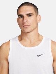 Nike White Dri-FIT Training Vest Top - Image 3 of 4
