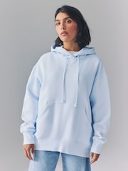 Голубой оттенок - Nike спортивная одежда Phoenix Fleece Mini Swoosh Pullover худи - Image 1 of 5