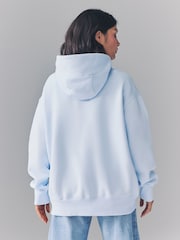 Голубой оттенок - Nike спортивная одежда Phoenix Fleece Mini Swoosh Pullover худи - Image 3 of 5
