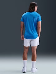 Nike Blue Rafa Challenger Dri-FIT Tennis T-Shirt - Image 2 of 5