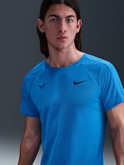 Nike Blue Rafa Challenger Dri-FIT Tennis T-Shirt - Image 5 of 5