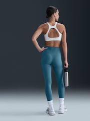 Nike Smokey Blue Full Length Zenvy Gentle Support High Waisted Leggings - Image 2 of 7