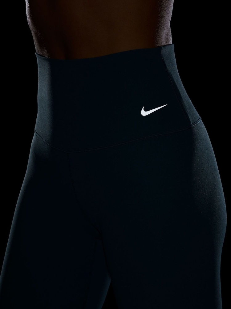 Nike Smokey Blue Full Length Zenvy Gentle Support High Waisted Leggings - Image 7 of 7 Nike Smokey Blue Full Length Zenvy Gentle Support High Waisted Leggings - Image 7 of 7