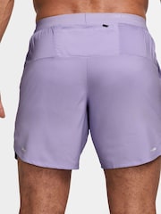 Nike Purple Dri-FIT Stride 7 Inch Running Shorts - Image 2 of 5