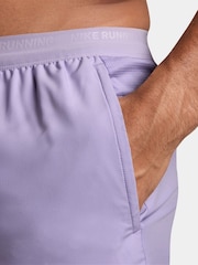 Nike Purple Dri-FIT Stride 7 Inch Running Shorts - Image 3 of 5