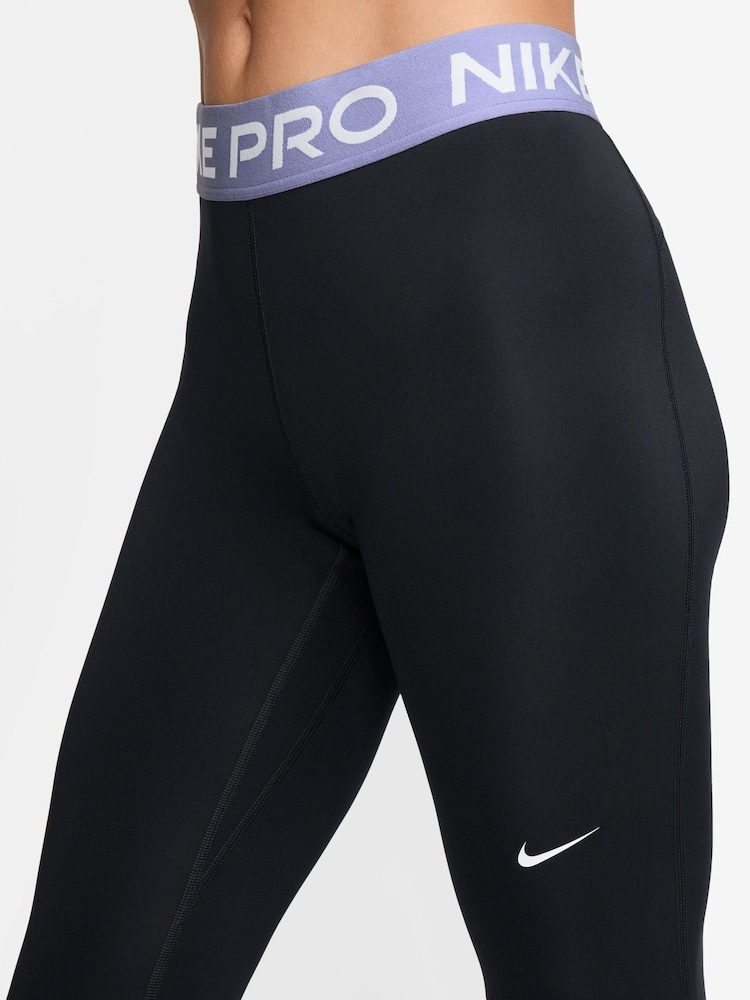Schwarz, Flieder - Nike Pro 365 Leggings - Bild 4 von 4