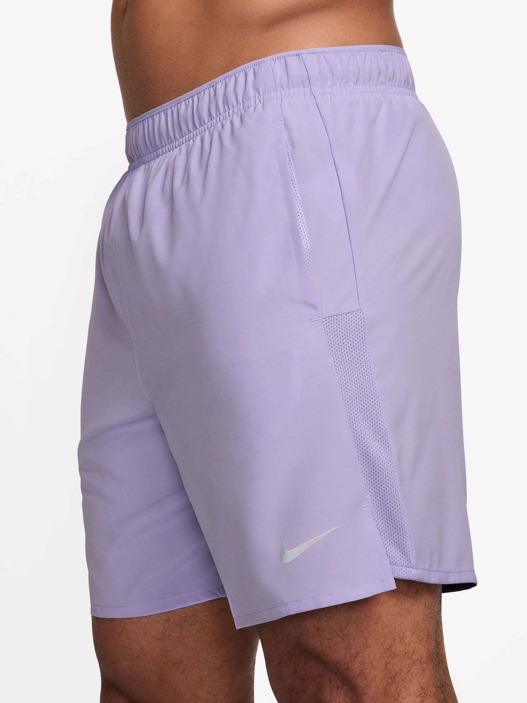 Buy Nike Hydrangea Purple Grey 7 Inch Challenger Dri-FIT Brief