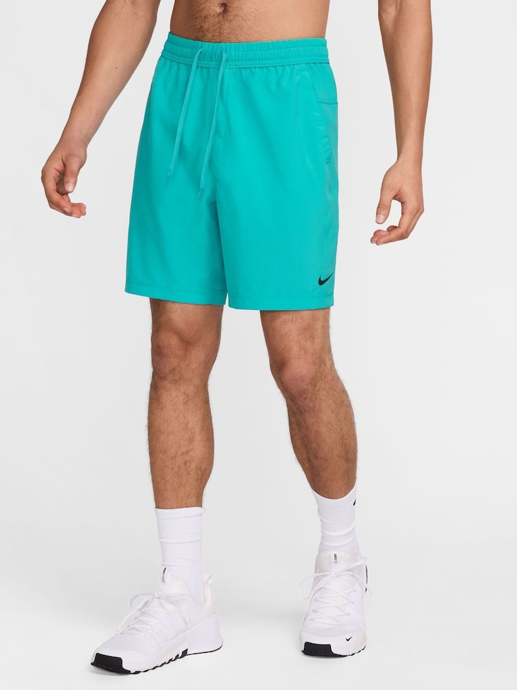 Nike Cactus Blue Dri-FIT Form 7 inch Unlined Training Shorts - Image 1 of 6
