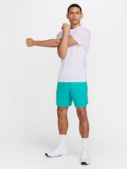 Nike Cactus Blue Dri-FIT Form 7 inch Unlined Training Shorts - Image 6 of 6