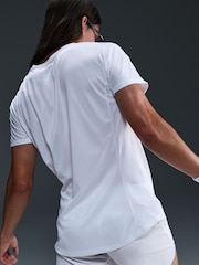 Nike White Rafa Challenger Dri-FIT Tennis T-Shirt - Image 2 of 5