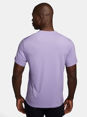Nike Purple Dri-FIT Miler Running T-Shirt - Image 2 of 4