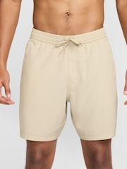 Nike Brown Dri-FIT Form 7 inch Unlined Training Shorts - Image 3 of 6