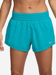 Nike Cactus Blue One Dri-FIT Mid Rise 3" Brief Lined Shorts - Image 2 of 6