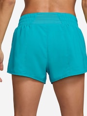 Nike Cactus Blue One Dri-FIT Mid Rise 3" Brief Lined Shorts - Image 3 of 6