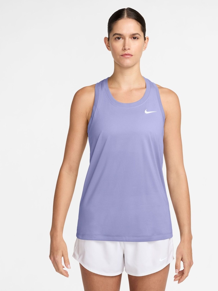 Сиреневый со льдом - майка-борцовка Nike Dri-FIT - Изображение 2 из 4