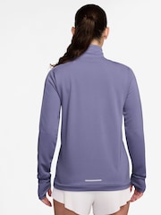 Nike Amethyst Purple Dri-FIT Pacer Half Zip Running Top - Image 2 of 4