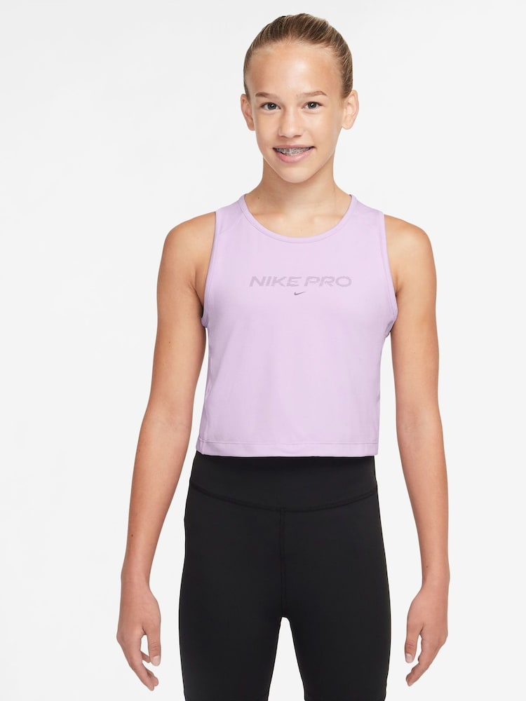 Doll Lilac - Nike Pro Dri-FIT Tank Vest Top - Imagen 1 de 3