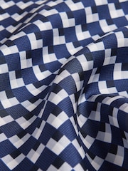 Ted Baker Tailoring Blue Geopok Pocket Square - Image 3 of 3