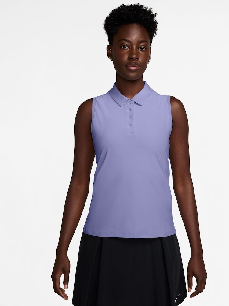 Nike Dri-FIT Victory Sleeveless Polo Shirt - Bild 1 von 3