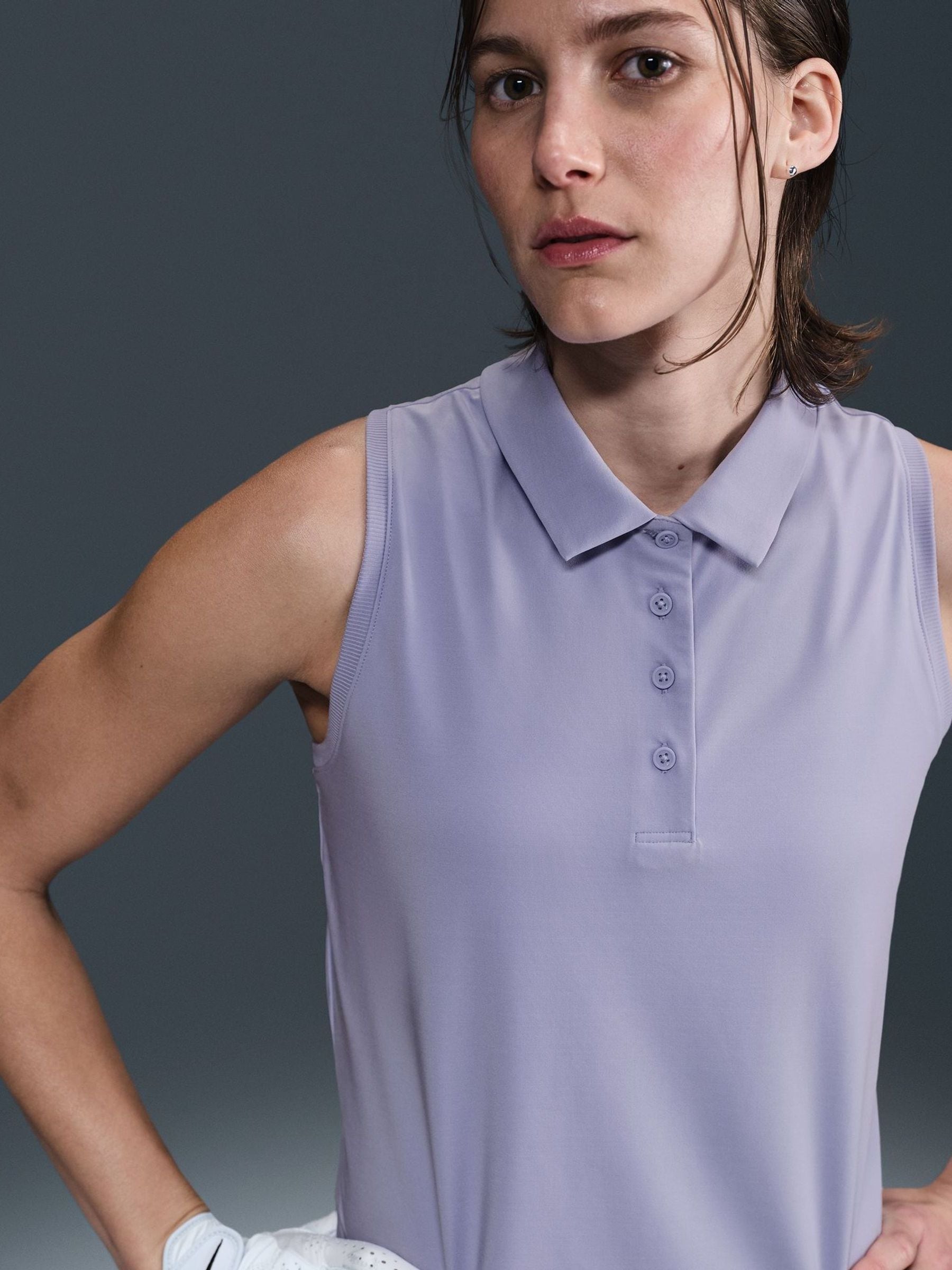 nike victory sleeveless polo