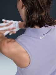 Nike Lilac Ice Dri-FIT Victory Sleeveless Polo Shirt - Image 5 of 5