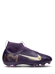 Nike Purple Kids Mercurial Superfly 10 Academy Kylian Mbappe Multi Ground Football Boots - Image 1 of 11